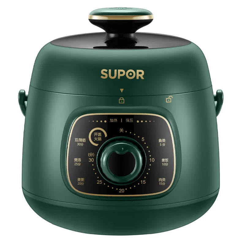 220V 1.8L Electric Rice Cooker Multifunctional Household Electric Pressure Rice Cooker Non-Stick Mini Multi Cooker